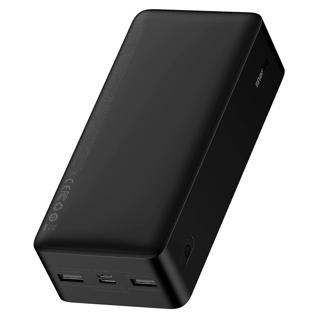 Baseus Baseus Bipow Powerbank 30000mAh, 15W (musta) hinta ja tiedot | Varavirtalähteet | hobbyhall.fi