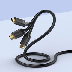 CHOETECH HDMI-HDMI-kaapeli Choetech XHH-TP20 8K, 2m (musta) hinta ja tiedot | Choetech Kodinkoneet ja kodinelektroniikka | hobbyhall.fi