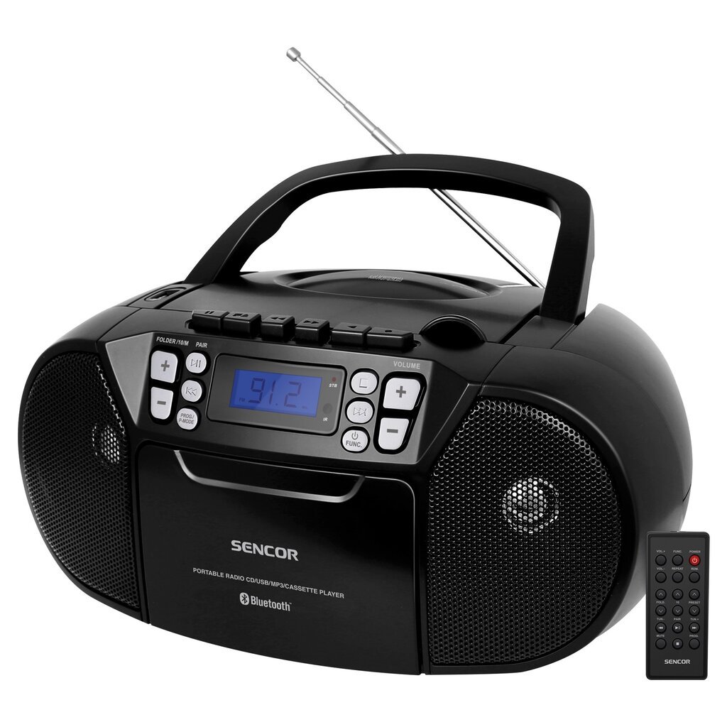 Kannettava radio Sencor SPT3907B hinta ja tiedot | Radiot | hobbyhall.fi