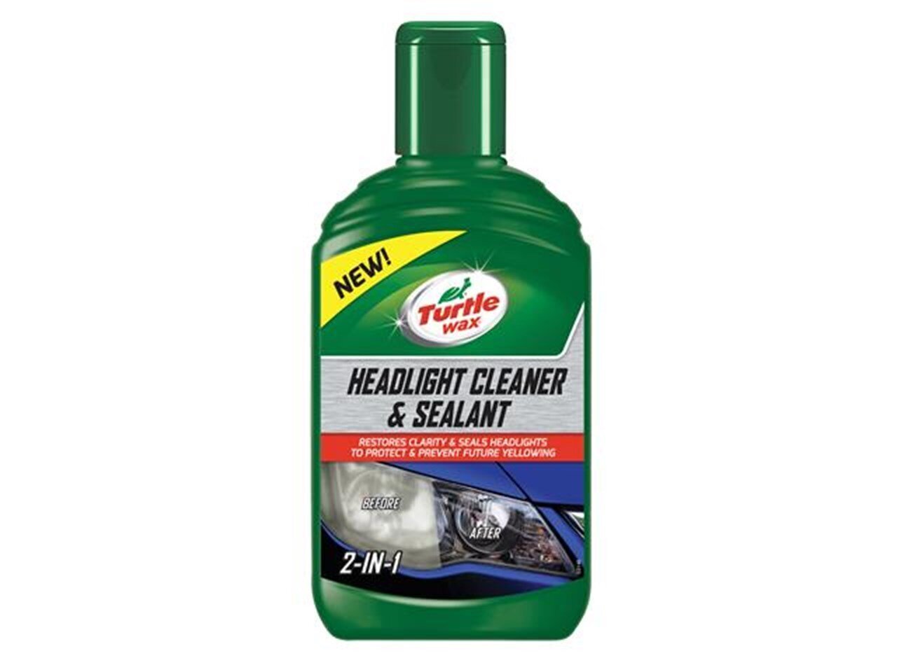 Ajovalojen puhdistusaine HEADLIGHT RESTORER LIQUID Turtle Wax 300 ml hinta ja tiedot | Autokemikaalit | hobbyhall.fi