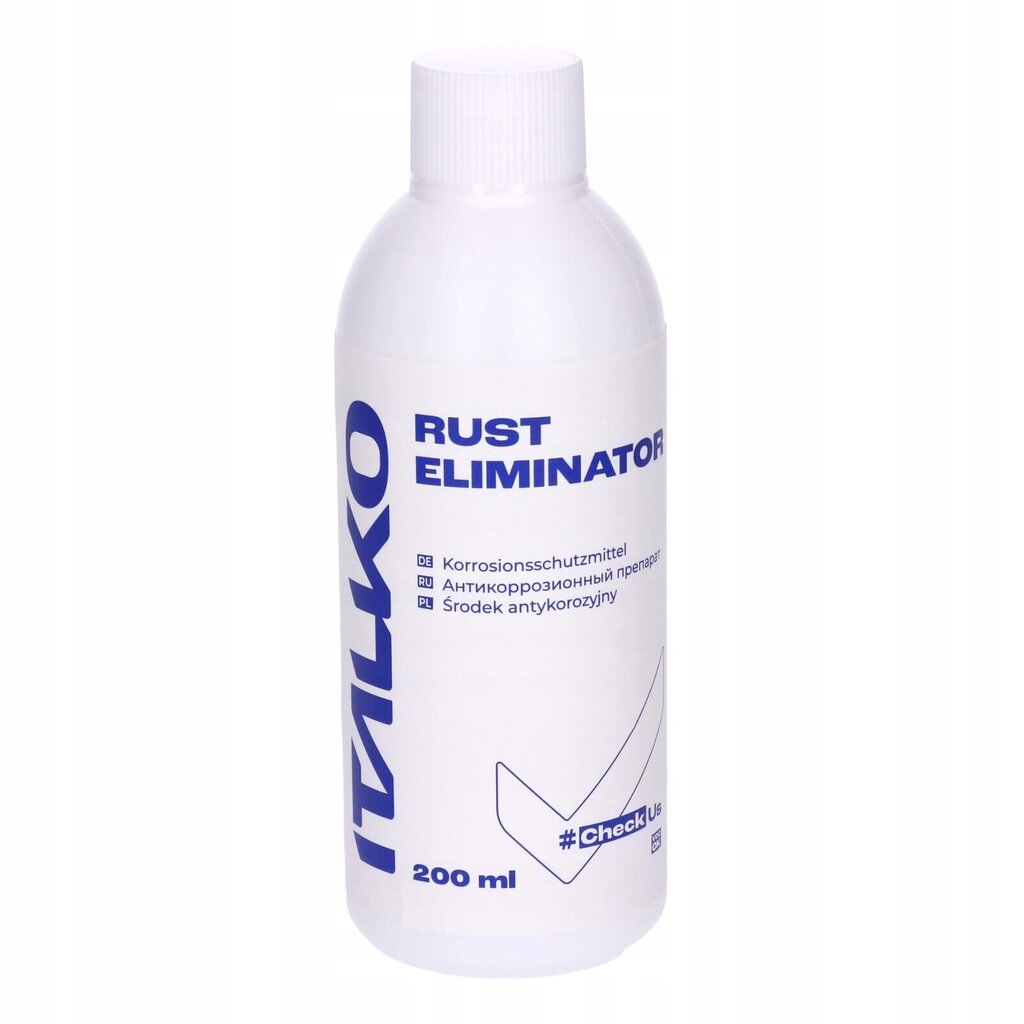 Ruosteenestoaine / pohjamaali ITALKO RUST ELIMINATOR 250 ml hinta ja tiedot | Autokemikaalit | hobbyhall.fi