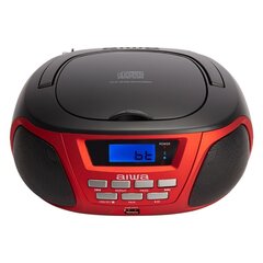 Magnetoola Aiwa BBTU-300RD red/black hinta ja tiedot | Radiot | hobbyhall.fi