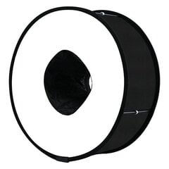 45 cm pyöreä tyylinen Softbox SpeedLite -salamavalohajotin (heijastin/hajotin) makro- ja muotokuvaukseen hinta ja tiedot | Valokuvaustarvikkeet | hobbyhall.fi