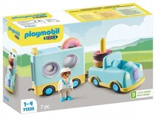 71325 Playmobil 1.2.3: Donut Truck hinta ja tiedot | LEGOT ja rakennuslelut | hobbyhall.fi