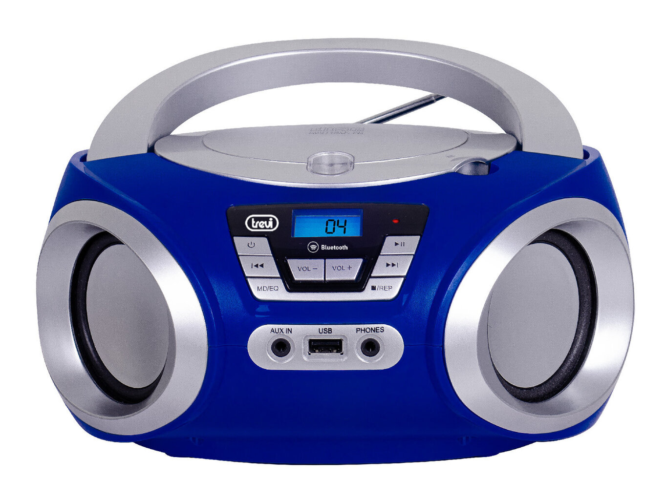 Trevi CMP 544 BLUE kannettava CD-soitin hinta ja tiedot | Radiot | hobbyhall.fi