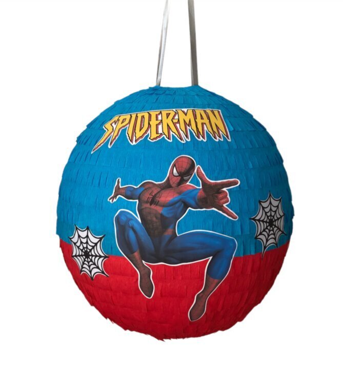 Pinata Spider-Man, ympärysmitta 122 cm hinta ja tiedot | Juhlakoristeet | hobbyhall.fi