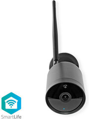 Nedis WIFICO40CBK -valvontakamera ulkokäyttöön hinta ja tiedot | Ei ole määritelty Kodin turvajärjestelmät | hobbyhall.fi