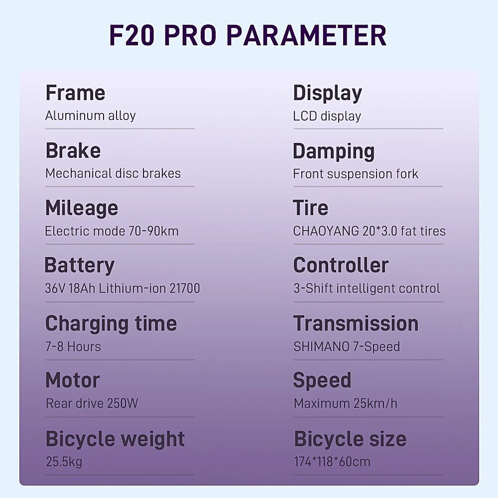Sähköpyörä FAFREES F20 Pro, 20", harmaa, 250W, 18Ah hinta ja tiedot | Sähköpyörät | hobbyhall.fi