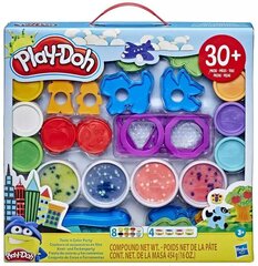Hasbro Play-Doh muovailuvaha -setti: Työkalut n Color Party , 12 kpl (E8740) hinta ja tiedot | Kehittävät lelut | hobbyhall.fi