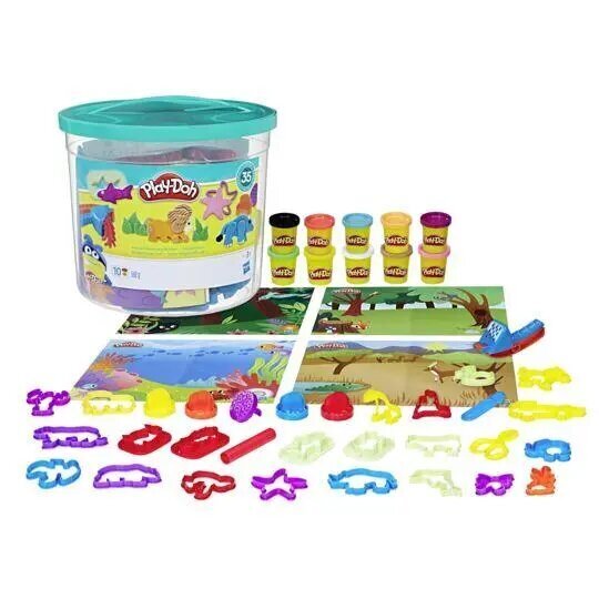 Hasbro Play-Doh muovailuvaha -setti , eläimet (E2388) hinta ja tiedot | Kehittävät lelut | hobbyhall.fi