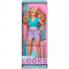 Barbie Signature Barbie Looks Doll Model #16 Blondi, Violetti hame hinta ja tiedot | Tyttöjen lelut | hobbyhall.fi