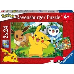 Pokemon palapeli 2x24kpl hinta ja tiedot | Palapelit | hobbyhall.fi