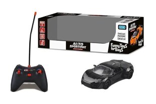 R/C urheiluauto musta hinta ja tiedot | Poikien lelut | hobbyhall.fi