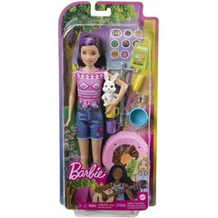 Barbie-nukke Camping Skipper & Lemmikkisetti hinta ja tiedot | Tyttöjen lelut | hobbyhall.fi