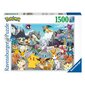 2D palapeli 1500 osaa Pokemon Classic hinta ja tiedot | Palapelit | hobbyhall.fi