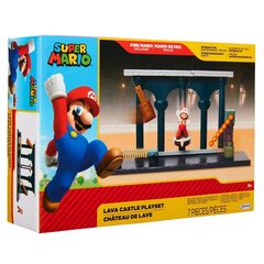 Nintendo Super Mario Lava Castle leikkisetti hinta ja tiedot | JAKKS PACIFIC Lapset | hobbyhall.fi