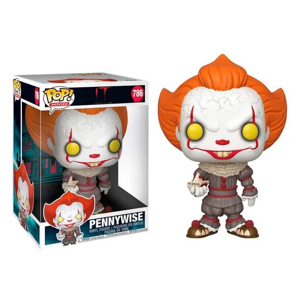 POP-hahmo IT-luku 2 Pennywise veneellä 25cm