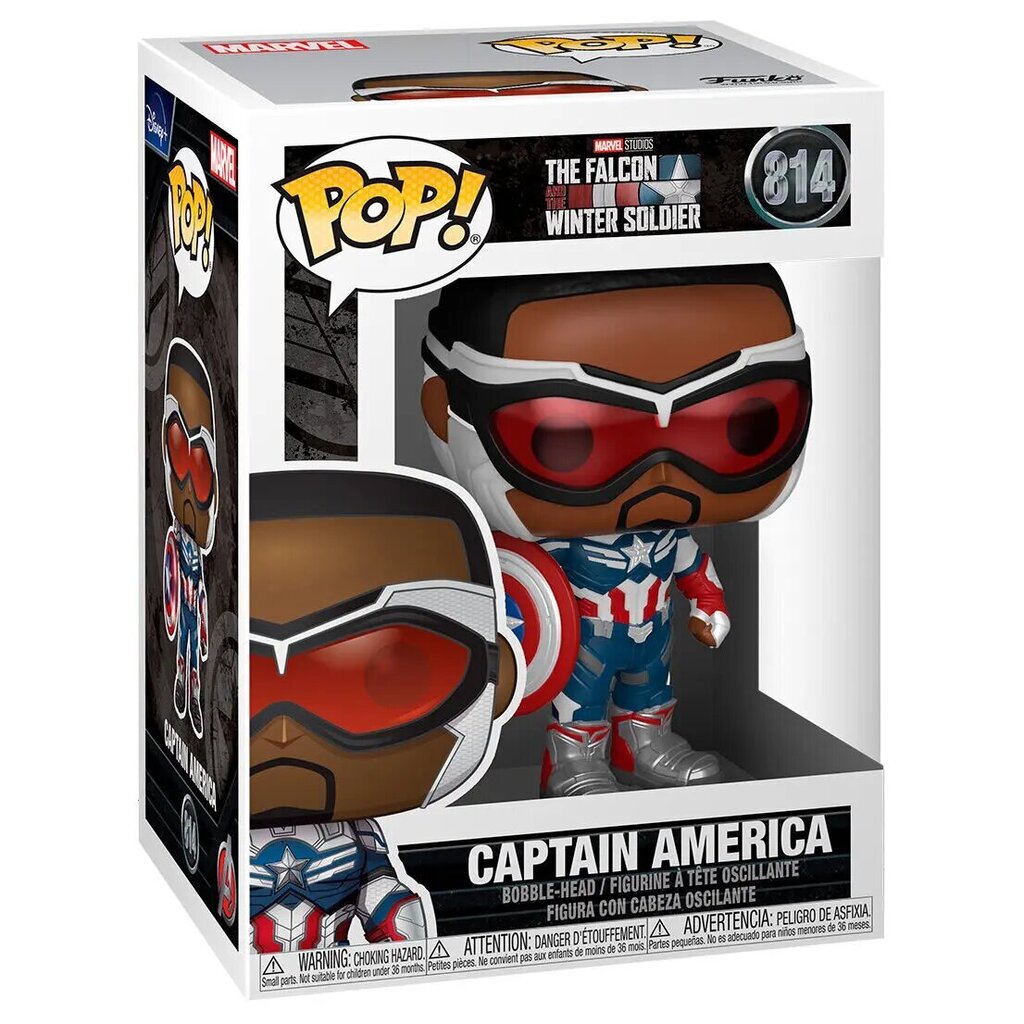 POP-hahmo Marvel The Falcon & Talvisotilas Kapteeni Amerikka hinta ja tiedot | Pelien oheistuotteet | hobbyhall.fi