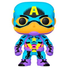 POP-hahmo Marvel Black Light Kapteeni Amerikka hinta ja tiedot | Tyttöjen lelut | hobbyhall.fi