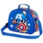Marvel Avengers Kapteeni Amerikka Punch 3D lounaslaukku hinta ja tiedot | Koulureput ja -laukut | hobbyhall.fi