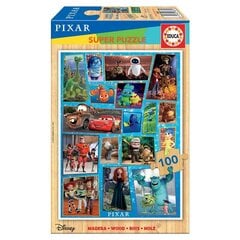 Disney Pixar Multiproperty puinen palapeli 100kpl hinta ja tiedot | Palapelit | hobbyhall.fi