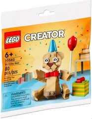 30582 LEGO® Creator Blocks Syntymäpäiväkarhu hinta ja tiedot | LEGOT ja rakennuslelut | hobbyhall.fi