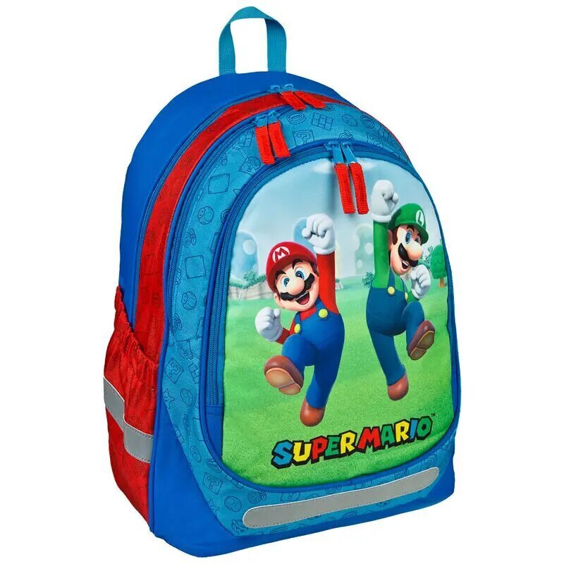 Super Mario Bros reppu 43cm hinta ja tiedot | Koulureput ja -laukut | hobbyhall.fi