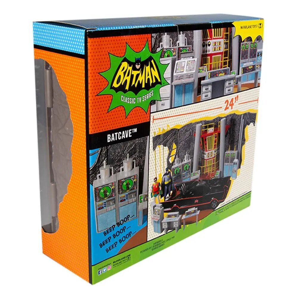 DC Retro Leikkisetti Batman 66 Lepakkoluola hinta ja tiedot | Poikien lelut | hobbyhall.fi