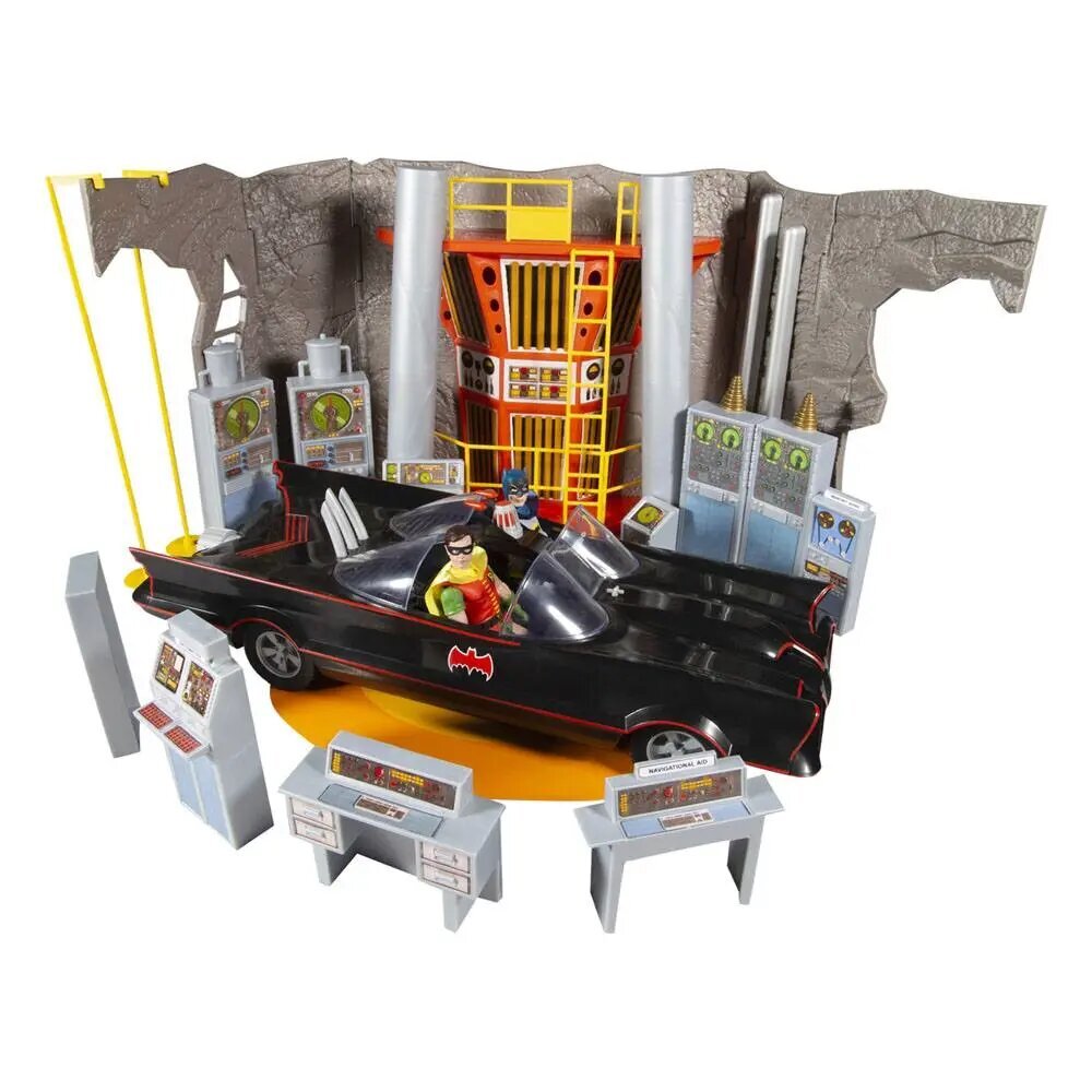 DC Retro Leikkisetti Batman 66 Lepakkoluola hinta ja tiedot | Poikien lelut | hobbyhall.fi