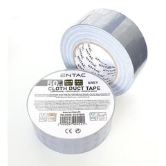 Liimanauha Entac 50mm x 50m, harmaa hinta ja tiedot | Käsityökalut | hobbyhall.fi