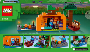 21248 LEGO® Minecraft kurpitsatila hinta ja tiedot | LEGOT ja rakennuslelut | hobbyhall.fi