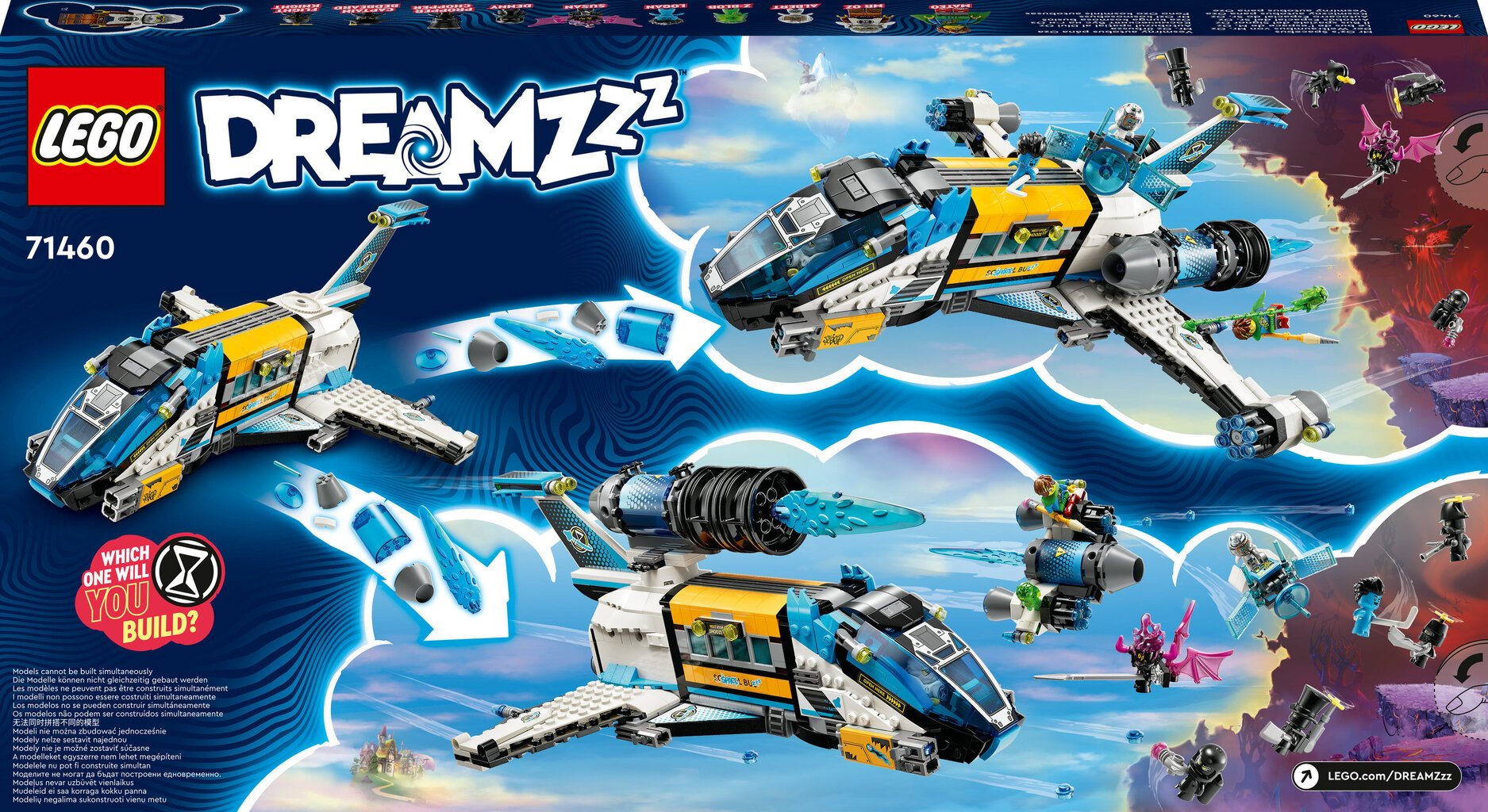 71460 LEGO® DREAMZzz Herra Ozin avaruusbussi hinta ja tiedot | LEGOT ja rakennuslelut | hobbyhall.fi