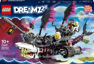 71469 LEGO® DREAMZzz Painajaismainen hailaiva hinta ja tiedot | LEGOT ja rakennuslelut | hobbyhall.fi
