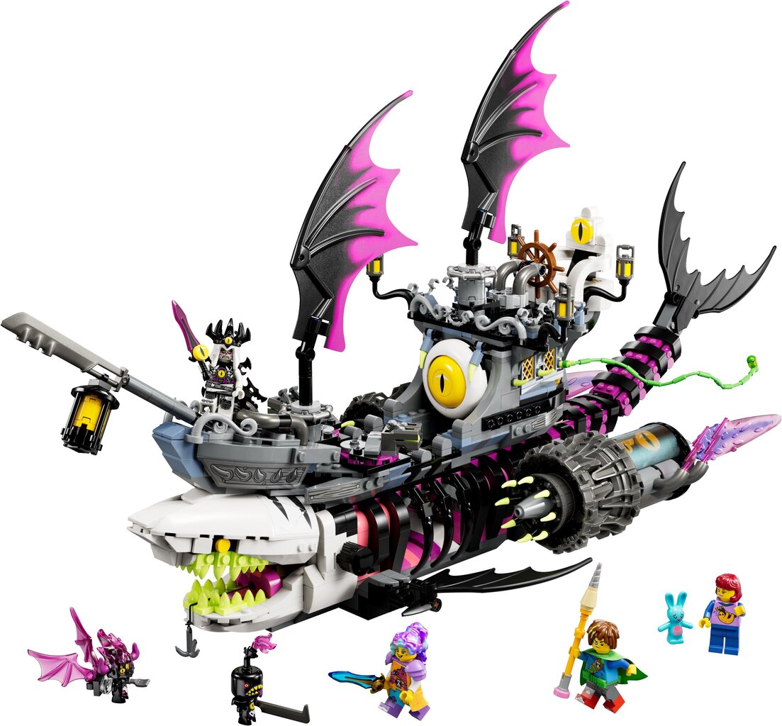 71469 LEGO® DREAMZzz Painajaismainen hailaiva hinta ja tiedot | LEGOT ja rakennuslelut | hobbyhall.fi