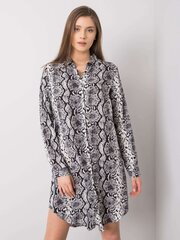 RUE PARIS Mustavalkoinen mekko printillä. hinta ja tiedot | Mekot | hobbyhall.fi