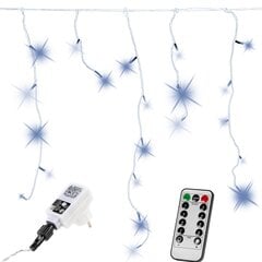 Verho 200 LED kaukosäätimellä ja himmentimellä "Premium Intelligence", kylmä valkoinen, 10 m hinta ja tiedot | Jouluvalot | hobbyhall.fi