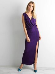 Pitkä violetti mekko, jossa halkio. hinta ja tiedot | Mekot | hobbyhall.fi