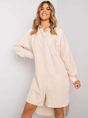 Naisten beige paita taskuilla. hinta ja tiedot | Mekot | hobbyhall.fi