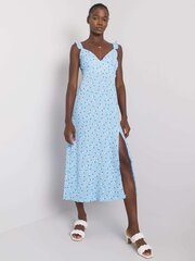 RUE PARIS Sininen mekko printillä. hinta ja tiedot | Mekot | hobbyhall.fi