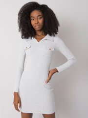 Naisten vaaleanharmaa mekko istuva hinta ja tiedot | Mekot | hobbyhall.fi