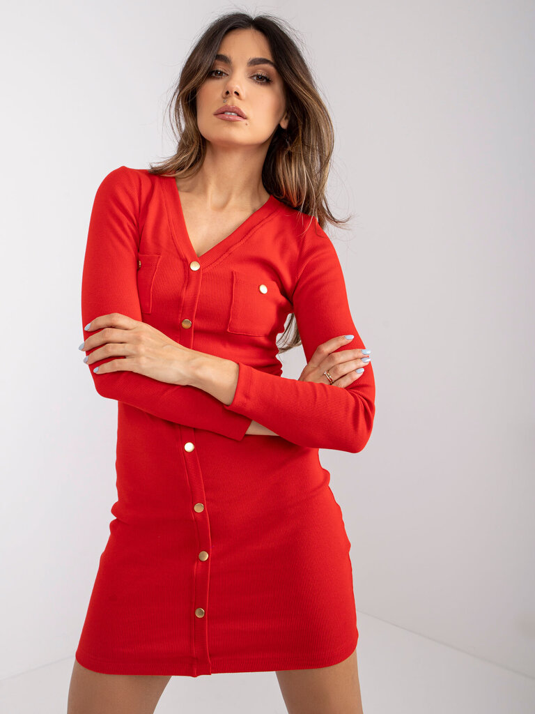 Naisten punainen rento mekko hinta ja tiedot | Mekot | hobbyhall.fi