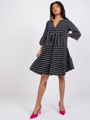 Naisten mustavalkoinen mekko printillä hinta ja tiedot | Variant Muoti | hobbyhall.fi