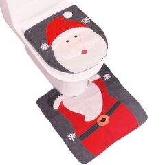 Jouluaiheinen wc-kansi ja matto "Santa Claus" hinta ja tiedot | Ei ole määritelty Lahjat ja juhlatarvikkeet | hobbyhall.fi