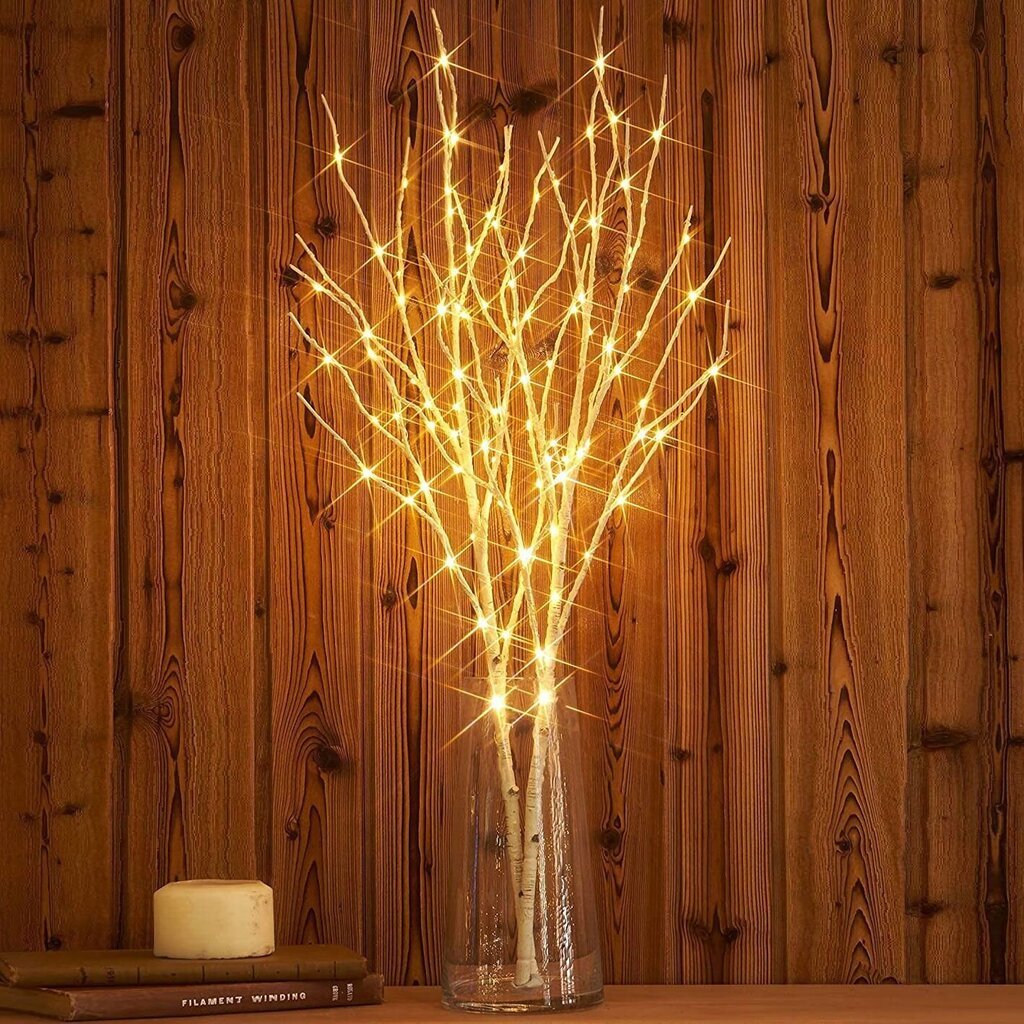 LED puu Koivu, 80 cm hinta ja tiedot | Joulukoristeet | hobbyhall.fi