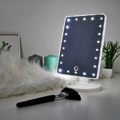 Meikkipeili LED-valolla hinta ja tiedot | Kosmetiikkalaukut ja peilit | hobbyhall.fi