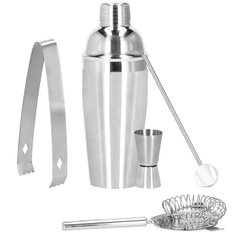 Cocktailin valmistussarja ELEGANCE SET, 750 ml, 5 kpl hinta ja tiedot | Keittiövälineet | hobbyhall.fi