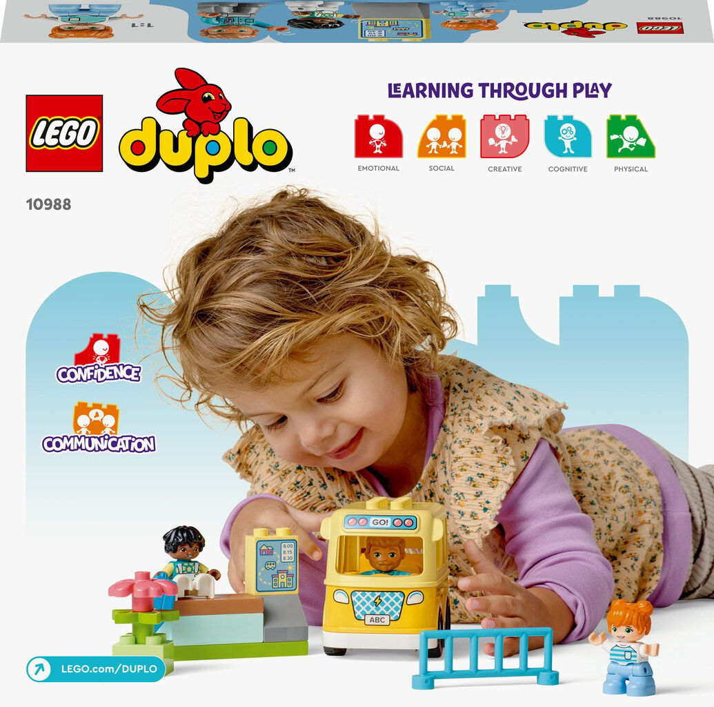 10988 LEGO® DUPLO The Bus Ride -bussikyytipakkaus hinta ja tiedot | LEGOT ja rakennuslelut | hobbyhall.fi