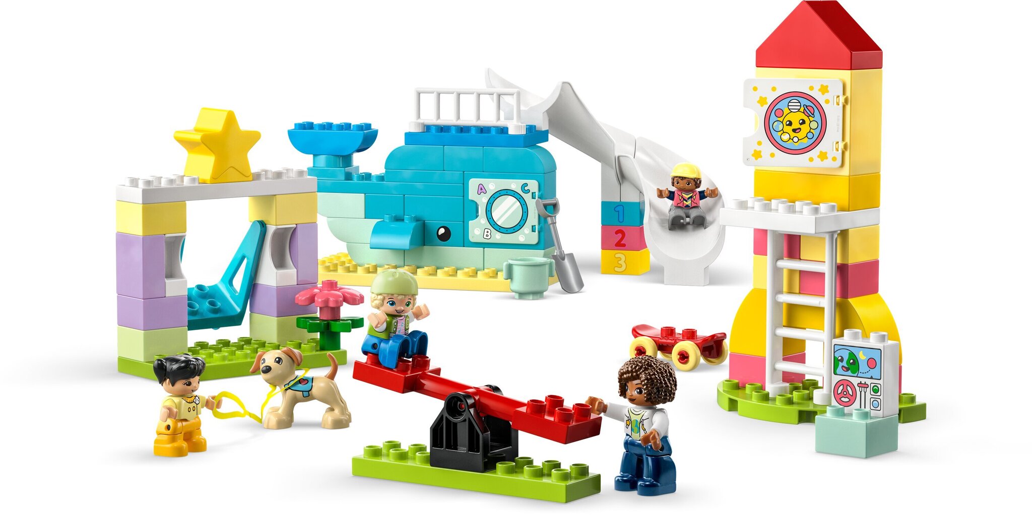 10991 LEGO® DUPLO -Unelmien leikkikenttä hinta ja tiedot | LEGOT ja rakennuslelut | hobbyhall.fi