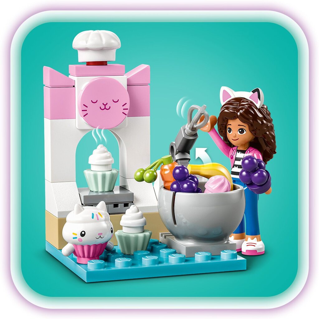 10785 LEGO® Gabby's Dollhouse Hauskoja leipomishetkiä Hileen kanssa hinta ja tiedot | LEGOT ja rakennuslelut | hobbyhall.fi