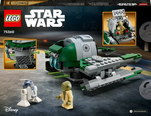 75360 LEGO® Star Wars Yoda Jedi -taistelulaiva hinta ja tiedot | LEGOT ja rakennuslelut | hobbyhall.fi